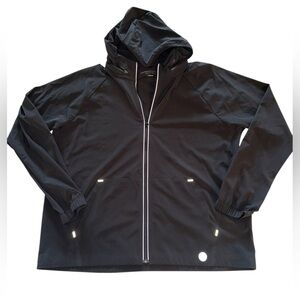 Outerknown Men’s Active Full-Zip Hooded Jacket Black Size L Like New Orig $198